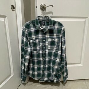 J. Crew New York Plaid Long Sleeve Shirt